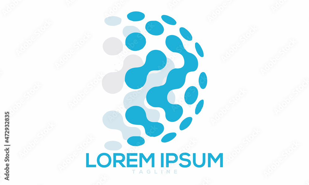 Unique digital logo Modern and minimalist vector and abstract logo Unique digital logo Modern and minimalist vector and abstract logo