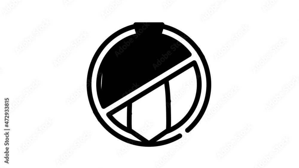 Remote Work From Home line icon animation. Office In Garage And Room, Working From Home, Online Communication With Colleagues And Partners Remote Work From Home line icon animation. Office In Garage And Room, Working From Home, Online Communication With Colleagues And Partners