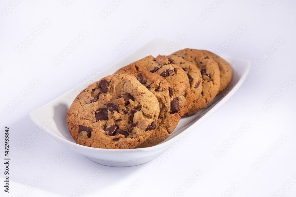 Galletas con chispas de chocolate Galletas con chispas de chocolate
