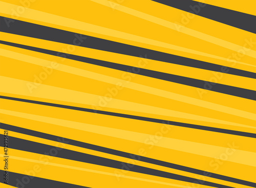 Minimalist background with abstract yellow and black stripe pattern