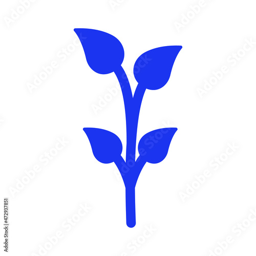 green plant Vector icon which is suitable for commercial work and easily modify or edit it

