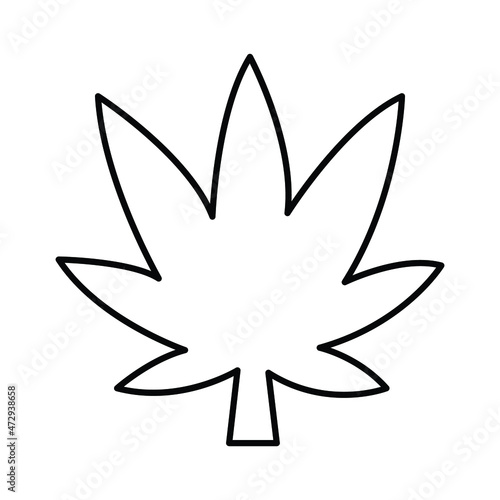Marijuana Vector icon which is suitable for commercial work and easily modify or edit it

