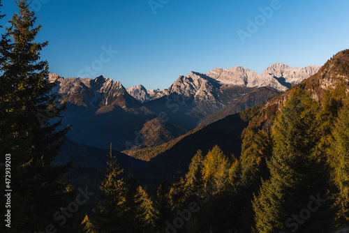 Panoramic view during an au...