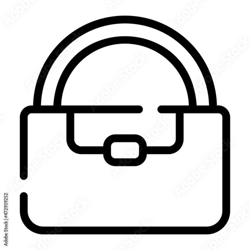 bag line icon