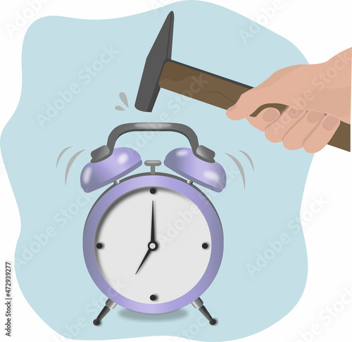 The alarm is ringing. Wake up.