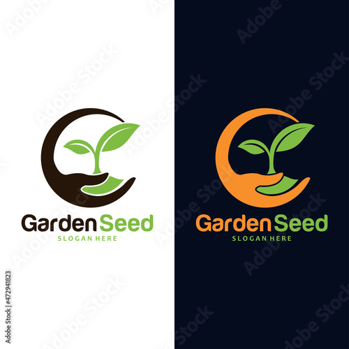 seed care logo concept