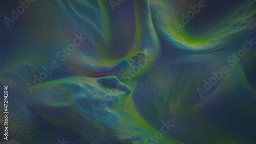 Iridescent holographic foil...