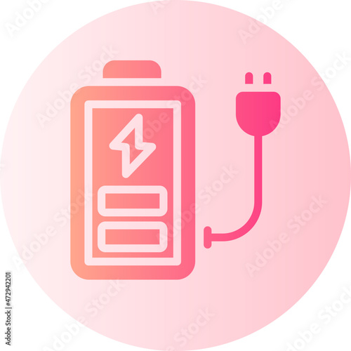 charger gradient icon