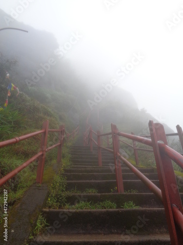 stairs to the mountain