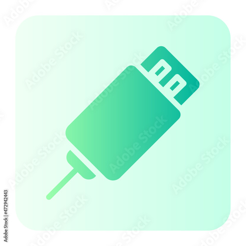 usb gradient icon