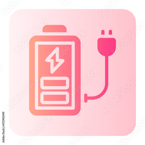 charger gradient icon