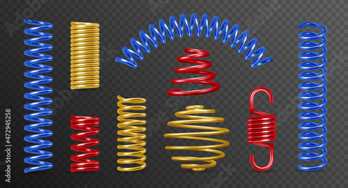 Metal Spring Colored Set