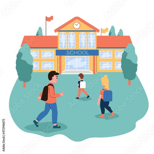 School And Study Concept