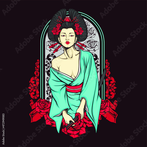 samurai geisha