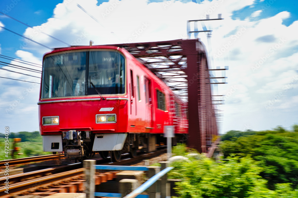 Obraz premium ローカル鉄道