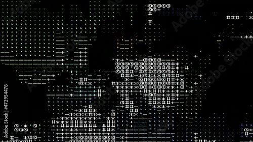 black and white of abstract background
