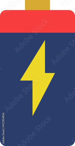 battery icon vector illustration logo style