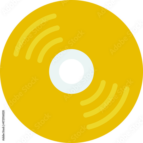 compact-disc-1 icon vector illustration logo style