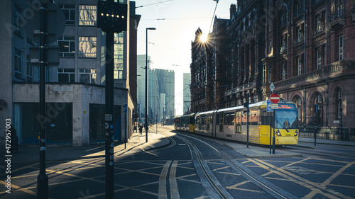 Tram in Manchester