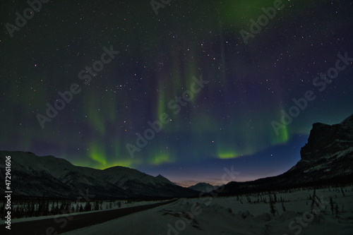 Northern Lights (Aurora Borealis or Polar Lights) - Dalton Highway, Alaska (USA) © Sriman