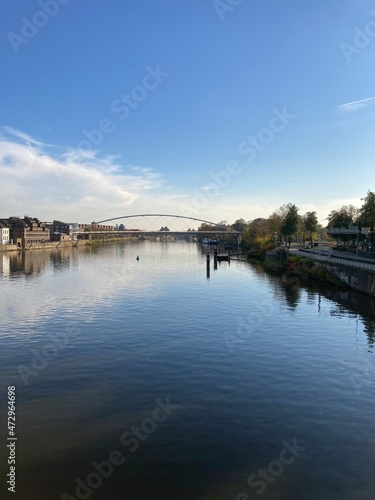 Vue de la Meuse à Maastricht - Pays-Bas © Pause Papote