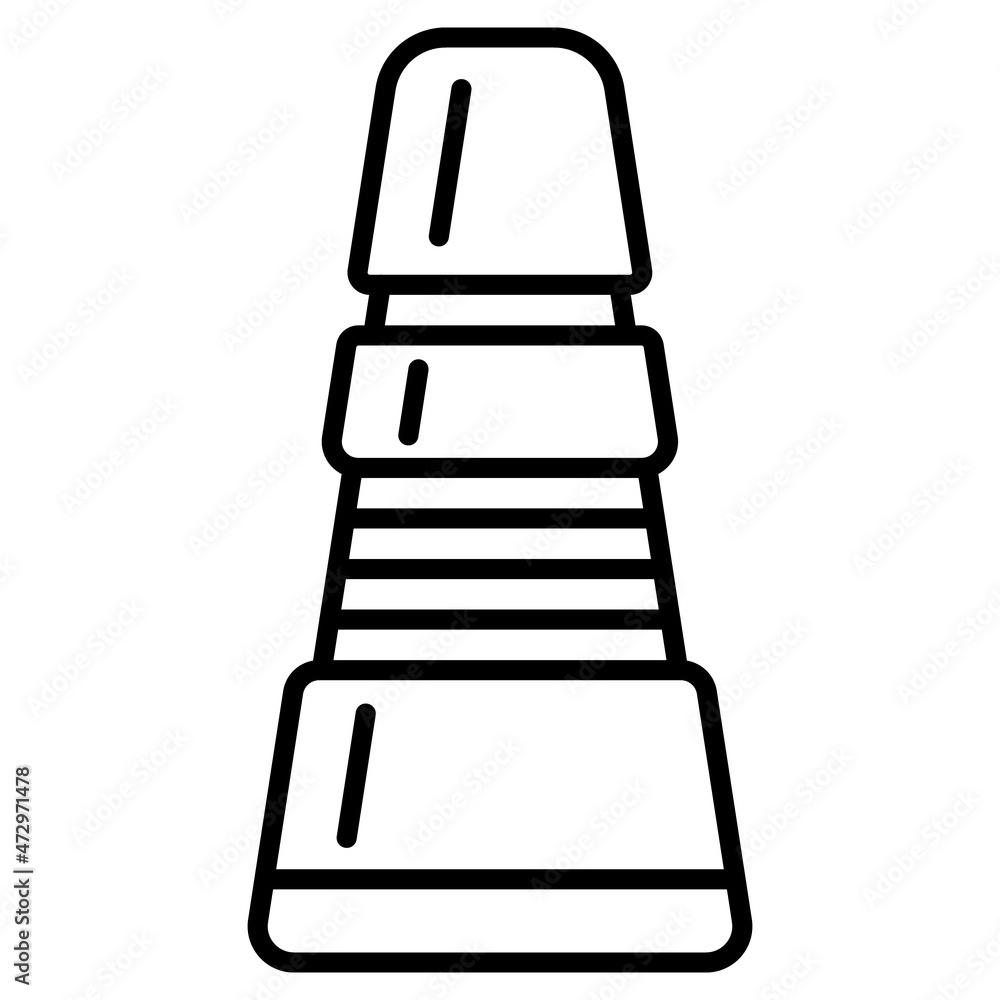 The thermos with a triangular shape is non-slip. Thermos original design hot cold food drink. Thermal vessels for tourism, camping, sports. Vector icon, outline, isolated The thermos with a triangular shape is non-slip. Thermos original design hot cold food drink. Thermal vessels for tourism, camping, sports. Vector icon, outline, isolated