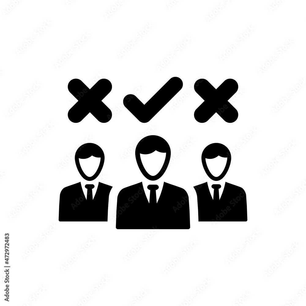 Choose employee candidate icon Choose employee candidate icon