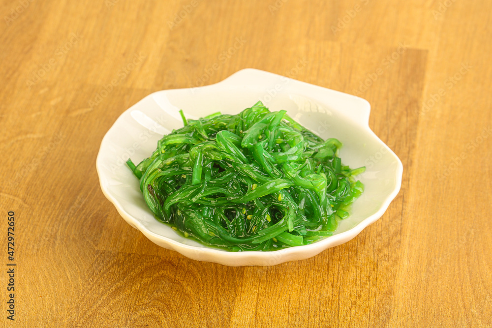 Japanese traditional seaweed salad Chukka Japanese traditional seaweed salad Chukka