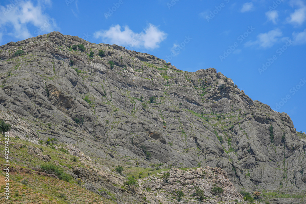 Trips. Mountain ranges on the Black Sea coast, the Republic of Crimea.