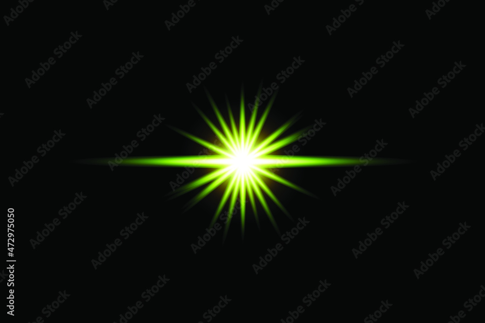 Fototapeta premium Transparent light flare effect background design eps