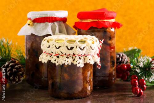 Homemade sweet mincemeat