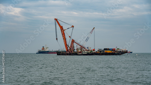 Ko Sichang Island Oil Tankers, Temples and Beaches in Thailand photo