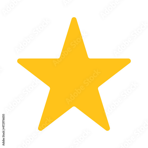 Star Isolated Vector icon which can easily modify or edit  