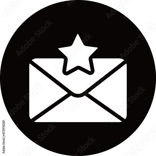 mail glyph icon