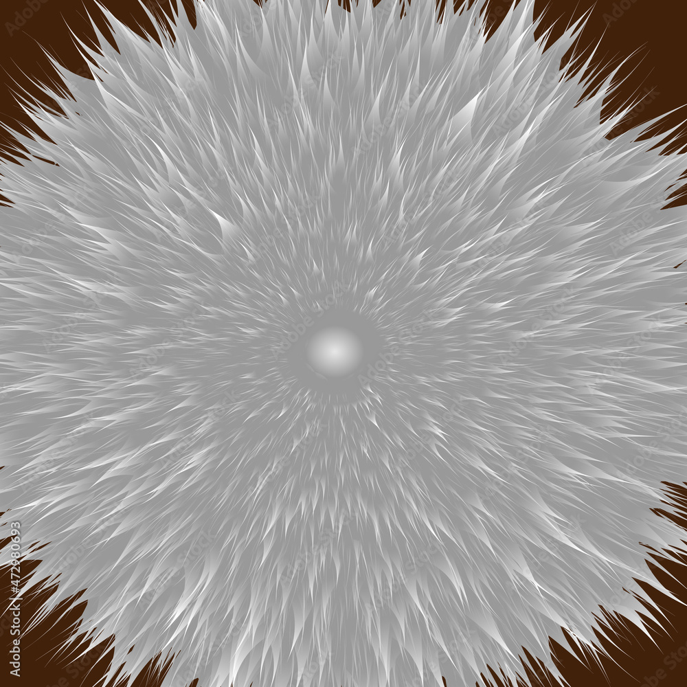 Naklejka premium Fluffy gray background for wallpaper
