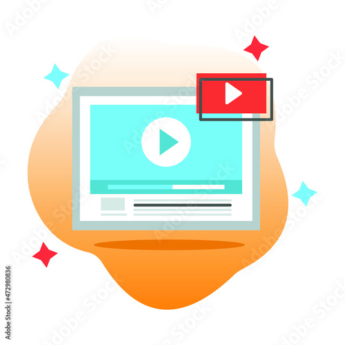 live stream Isolated Vector icon which can easily modify or edit

