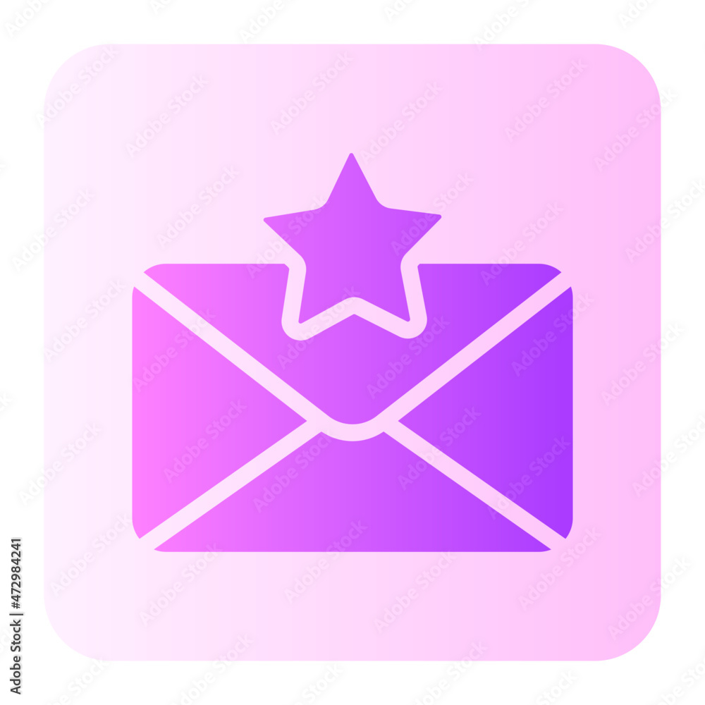 mail gradient icon