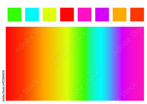 Colorful neon palette background, vector illustration, perfect for wallpaper, backdrop, postcard, background for your design