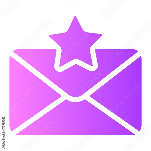 mail gradient icon
