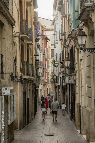 Streets of Spanish city of Logrono © Erol