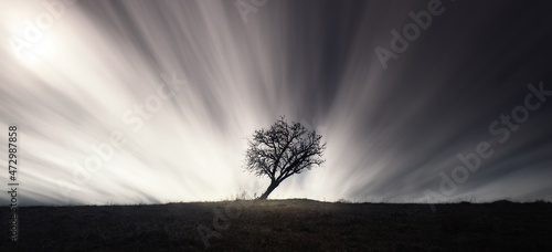 Wenn die Wolken davon rasen