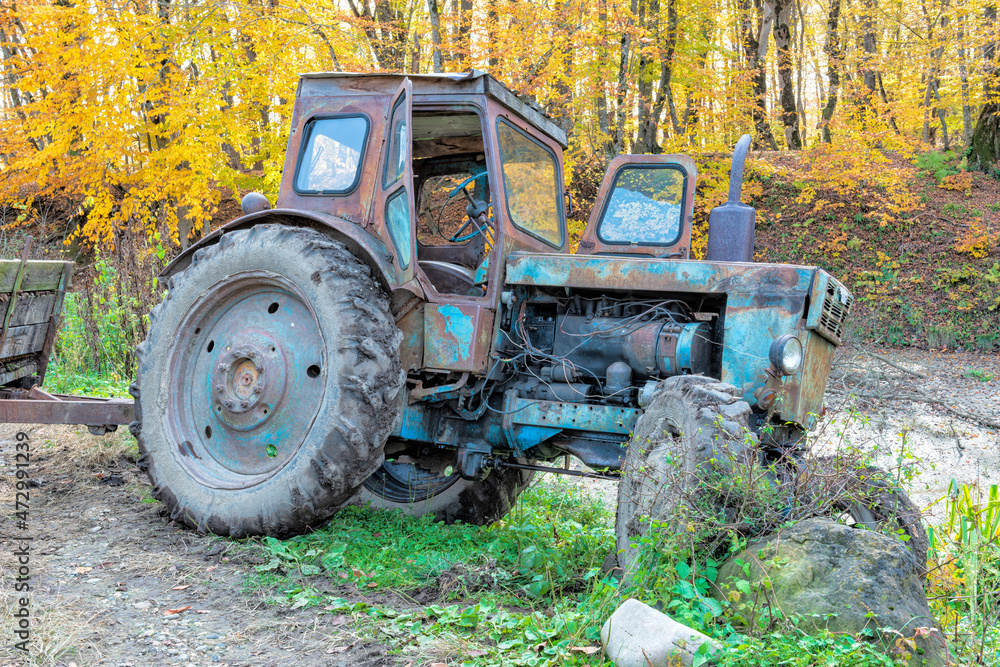 The legendary Soviet tractor T-40 The legendary Soviet tractor T-40