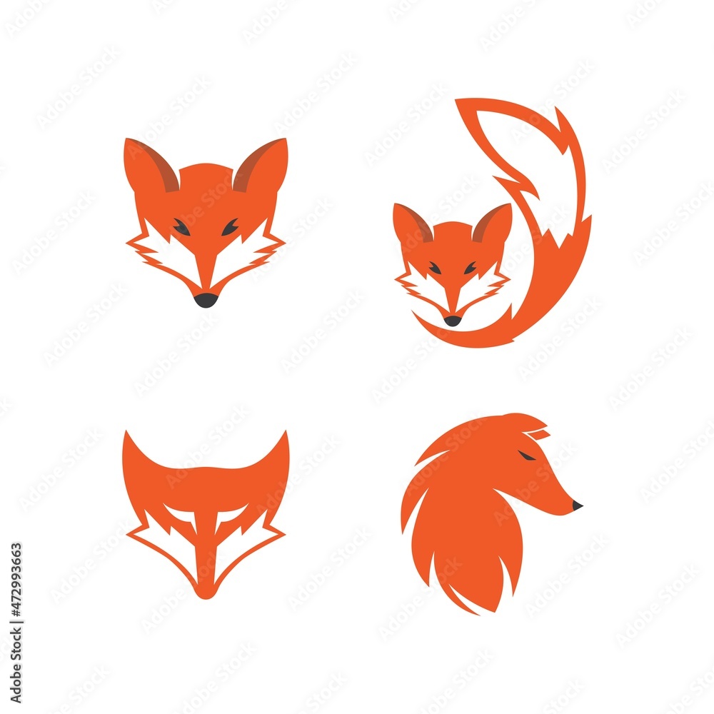 Fox logo illustration Fox logo illustration