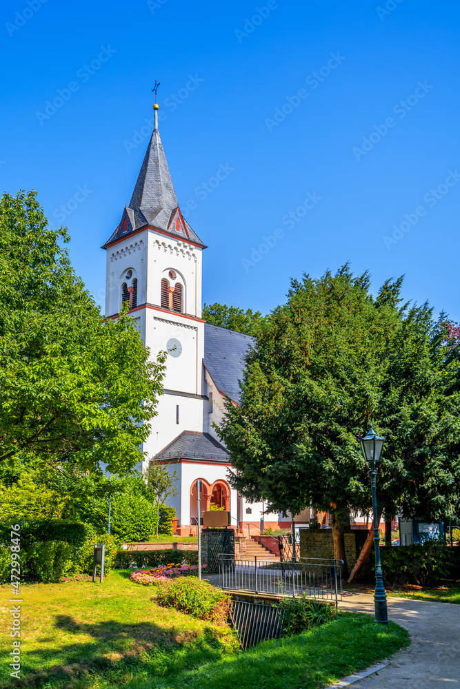 Kirche, Bad Soden am Taunus, Hessen, Deutschland 