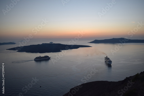 Sunset from Santorini