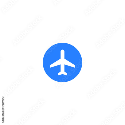 plane icon sign