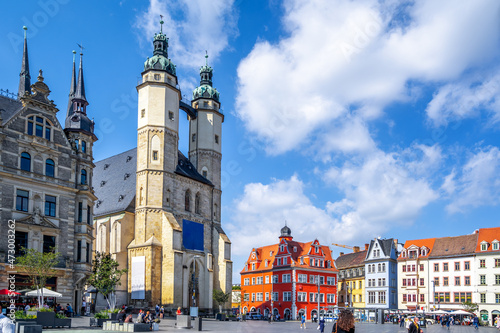 Markt, Halle an der Saale, Deutschland 