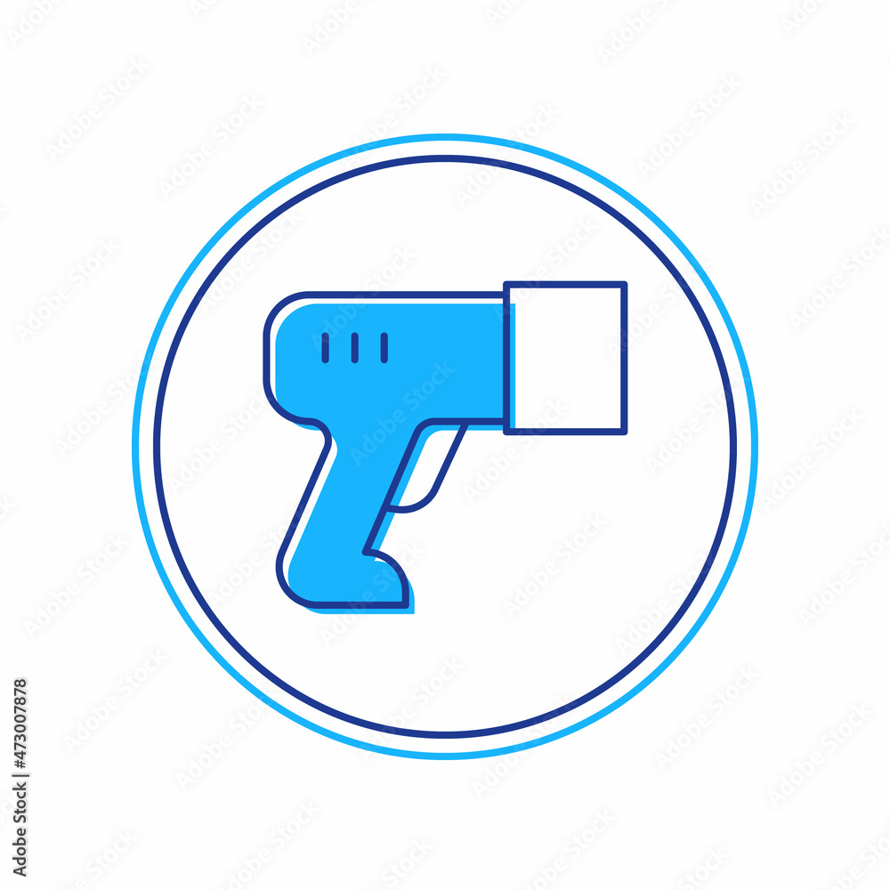 Filled outline Scanner scanning bar code icon isolated on white background. Barcode label sticker. Identification for delivery with bars. Vector Filled outline Scanner scanning bar code icon isolated on white background. Barcode label sticker. Identification for delivery with bars. Vector