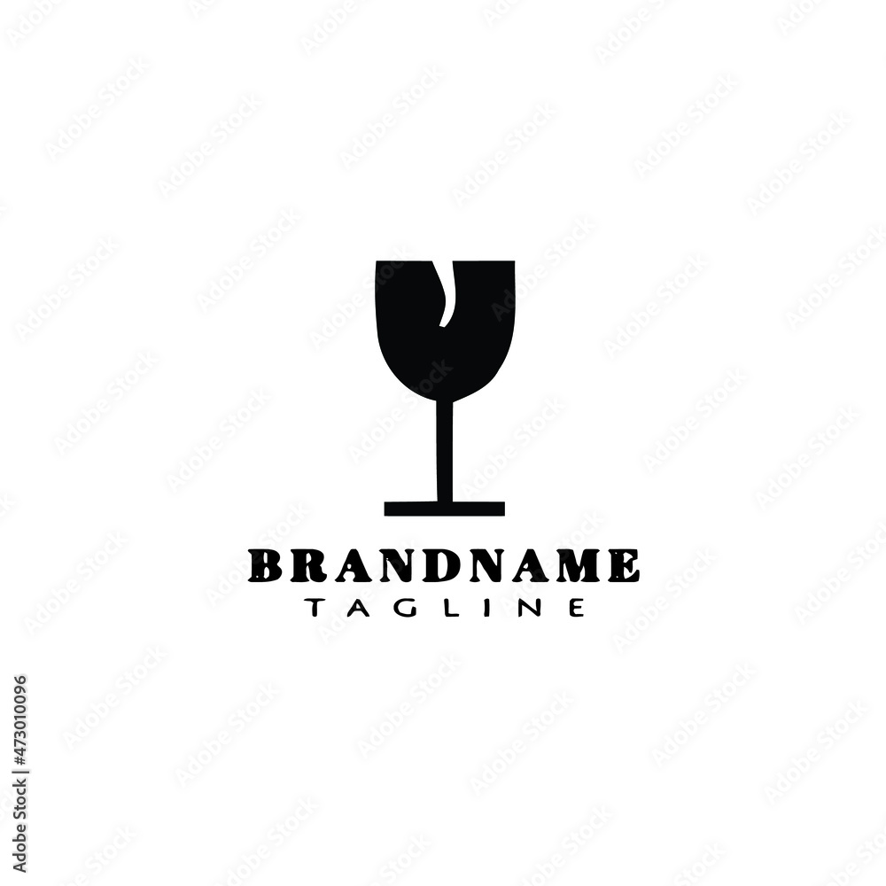 broken glasses cartoon logo icon design template cute illustration broken glasses cartoon logo icon design template cute illustration