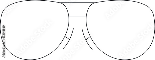 camping and outdoor icons sun glasses and eyeglass